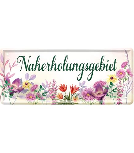 Nanyuk Kaninchen Warnschild – Metallschild Für Tür Oder Garten, Größe A4 (30,5x20 Cm)
