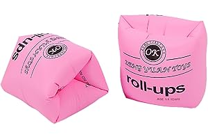 SRJEQC Braccioli Bambini 1 2 3 4 5 6 anni,Braccioli Bambini con 2 Airbag Indipendenti adatta da 20 a 60 kg, per Spiaggia,Piscina,Principianti, per Aiuto Al Nuoto