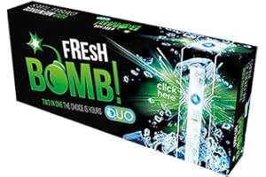 Fresh Bomb Menthol Click Hülsen mit Aromakapsel 10 Boxen (1000 Hülsen)