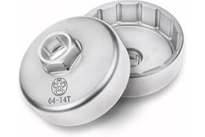 MACHOMAN OFS64 - Chiave per filtro olio 1/2", 64 mm, 14 scanalature