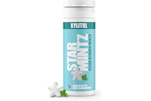 StarMintz - Clear Aligner Mints - Edible Alternative to Aligner Chewies – Xylitol Mints for Dry Mouth & Retainers – Sugar Free & Freshens Breath - Spearmint (1 Pack)