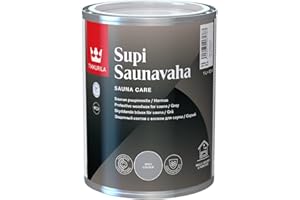 TIKKURILA Sauna Wax SUPI 900 ml | White
