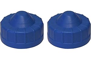 VETE MARKT 2 x Ventilschutzkappe Handregler Handregulierkappe Bauschutzkappe, blaue stabile Ausführung, M30 x 1,5