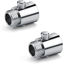 4x Duschkopf Absperrventile - Wasserdurchfluss Regulieren & Stoppen