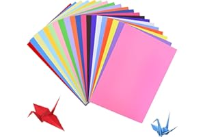 CIOKIT A4 Coloured Paper Pack - 100 Sheets, Assorted Colours, Ideal for Crafting, Decorating, Sketching, Cutting, Origami, DIY Arts & Handmade Projects