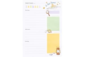 Grupo Erik: Planning da Tavolo A5 Il Piccolo Principe, Planner settimanale con 54 fogli a strappo, 14,8 x 21 cm, Agenda Organizer, To Do List Planner, Planner settimanale da scrivania