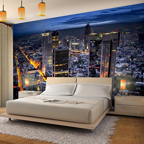 Fototapete Frankfurt am Main 352 x 250 cm – Vliestapete – Wandtapete – Vlies Phototapete – Wand – Wandbilder XXL – !!! 100% MADE IN GERMANY !!! Runa Tapete 9038011b - 3