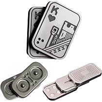 Jouet Concentration Magnetique Fidget Slider Magnétique Triangle - Jouet Anti-Stress Métal Pour TDAH, Anxiété - Portable Et Relaxant Beyblade X