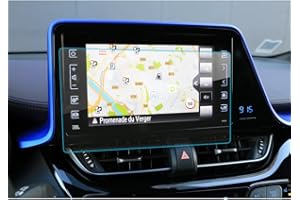 LFOTPP Toyota C-HR NGX50 ZYX10 Nawigacja Ochraniacz ekranu - 9H Szkło hartowane GPS Navi szkło chronione filmem Szkło