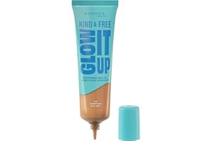 RIMMEL LONDON Rimmel Kind & Free Glow it up Base de Maquillaje Líquida Golden Beige 210 30ml
