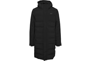 NORTH BEND NBMarko Herren Steppmantel wasserdicht Winddicht atmungsaktiv Herrenjacke mit Wassersäule 5000mm W-PRO Wetterschutzsystem