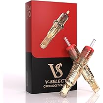 Produktbild von EZ Tattoo Cartridge Nadeln - 20 Stück #08 (1RL) Permanent Make Up SMP 0.25MM Round Liner Tattoo Nadeln Für Tattoo Maschine Und Tattoo Pen Für