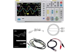 DIERI -1014D Portable 7 Inch TFT L Display Screen Two in One Dual Channel Input Signal Desk Oscillospe ture Output Signal Function 100MHz* 2 Ana-Log Bandwidth 1GSa/s Sampling Rate