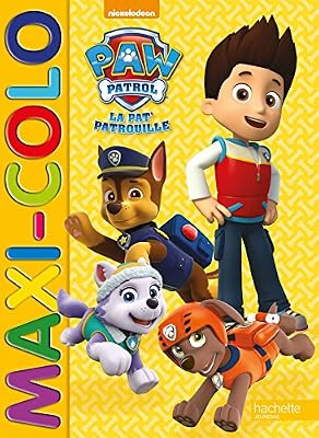 Hachette Jeunesse Paw Patrol-La Pat'Patrouille - Maxi colo