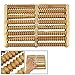 Produktbild Sieben Reihen Von Feinen Holz Massage Füße Füße Fuß-Massage-Roller