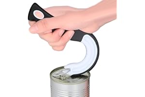 JEANNY Ring Pull Can Opener for Users with Weak Grip or Limited Dexterity Ring Pull Tin Opener Aid for Elderly and Art-hritic Hands