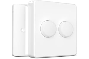 IYOKI® Classic Switch Cover for Philips Hue Smart Button, Compatible with Hue Switch Cover, Remote Light Switch Plate Adapter, 2-Gang (2-Pack)