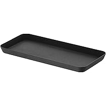 Yamazaki 3510 TOWER Scaffale Bagno Sottile - Porta Spazzolino, Nero - Foto 4