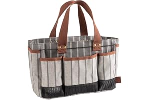 Sophie Conran Burgon & Ball Garden Tool Storage Bag with 8 Pockets, Grey