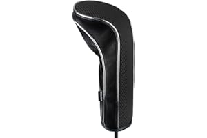 Andux Cubiertas para cabeza de palo de golf, 460 cc, con gancho y bucle y cuello largo