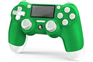 DBBOZ Mando Inalámbrico para PS4, Mando para PS4/Slim/Pro/PC, con Vibración y Seis Ejes, Función de Audio, Panel Táctil