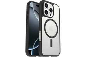 ‎OTTERBOX OtterBox React Series MagSafe Etui do iPhone 16 Pro, Odporne na Wstrząsy i Upadki, Przetestowane Zgodnie ze Standardami Wojskowymi, Przezroczyste/Czarne