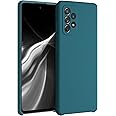 kwmobile Case Compatible with Samsung Galaxy A72 Case - TPU Silicone Phone Cover with Soft Finish - Teal Matte