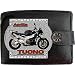 Produktbild APRILIA TUONO 1000 Bild auf KLASSEK Marken RFID Herren Geldbörse Portemonnaie Echtes Leder Motorrad Bike Zubehör Geschenk mit Metall Box NICHT OFFIZIELLE APRILIA Produkte