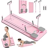 Multifunctional Exercise Tool, Pilates Reformer, Resistance Band, Home Station Board, Timer, Socks Gift, Pem