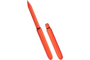Rite in the Rain Lot de 2 stylos EDC toutes saisons, orange POKKA, encre noire de 0,9 mm, pointe fine (n° OR92), 1 pièce (lot de 2)