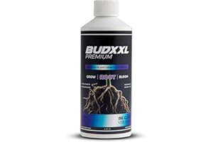 BUDXXL Root Wurzelstimulator - Premium Grow Booster für mehr Wurzelwachstum mit extra Aminosäuren, Mineralisch aus 100% Naturrohstoffen, Made in Germany (500 ml)
