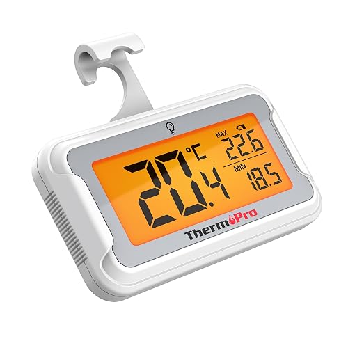 ThermoPro Kühlschrankthermometer, digital LCD