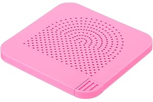 PATIKIL Paper Quilling Board with Pins Box, Knitting Plate Grid Guide Tool for Making Strips DIY Art Crafts, Pink