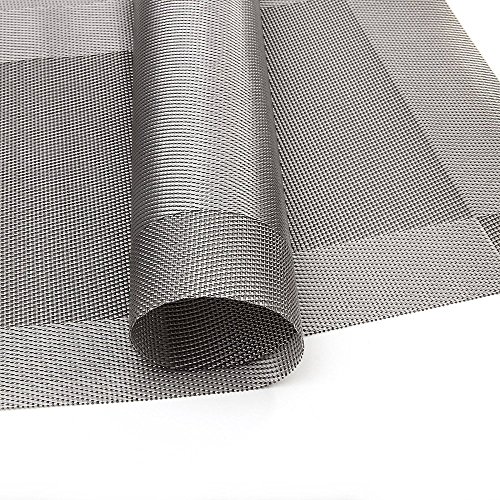 JoHome Tischsets (8er Set) Tabellenplatzmatten Waschbare Vinyl Platzsets 45 * 30cm - 8
