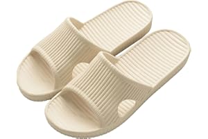 JIJIe Shower slipper,Slippers for Women bathroom or indoor use, anti-slip