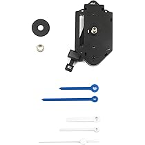 Meccanismo Orologio A Pendolo - Canotto 16mm, Lancette Nere | Kit Riparazione Fai Da Te - Foto 7