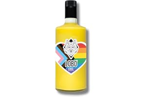LOBO SOY COMO QUIERO SER Ser Lobo - Tequila de Plátano I Crema de Plátano con Tequila I Licor crema con carácter libre, salvaje y arriesgado I 15% I 0,7 L (Pride Edition)