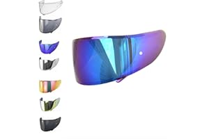 EvoParts Visor CWR-1 for Shoei NXR 1 (not Nxr 2) Ryd - X Spirit 3 - Z7 - Rf1200 (Rainbow)