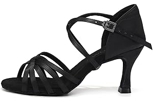 SWDZM Women Latin Dance Shoes Salsa Ballroom Tango Practice Dancing Shoes