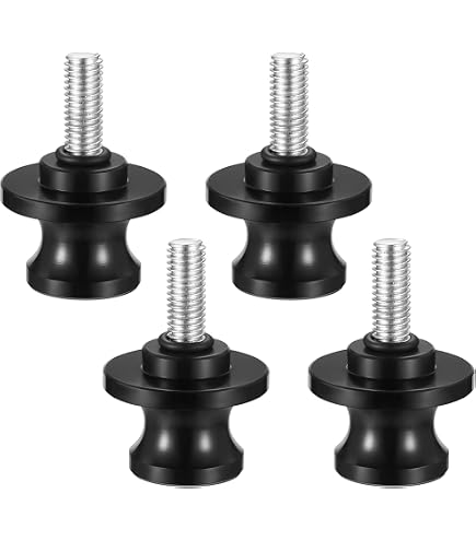 per Yamaha MT-07 FZ-07 MT07 FZ07 XSR700 2014-2021 Accessori Moto 6MM Viti per Basamento Bobine per Forcellone in Alluminio CNC Vite della Staffa del Braccio Oscillante (Colore : Nero