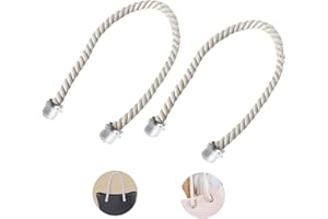 TOGTHERKINGS manico classico della corda, manico della maniglia per accessori per sacchetti di tela obag da donna Mini Manico in Corda,Maniglie o Borse o Accessori,per Borsa Obag Accessorie,Forniture Per Donne