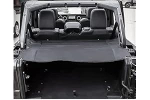 BOSMUTUS Custodia cargo Pro per Top ON/Topless compatibile con Jeep wrangler JL JLU Sports/Sahara/Freedom/Rubicon 2 porte/4 porte Unlimited JL JLU 2018 2019 2020 2021 (nero1)