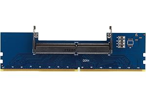 GREENSEN Ordinateur Portable Professionnel DDR4 SODIMM vers Ordinateur de Bureau DIMM Mémoire RAM Connecteur Adapter pour Adaptateur de Convertisseur de Cartes Mémoire