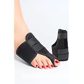 2 Adet Ayak Parmak Koruyucu Ayak Ateli Halluks Valgus Ateli Bunyon Ayak Baş Parmak Kemik D&uuml;zeltici Tek Ebat