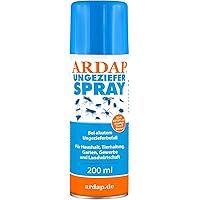 ARDAP Ungezieferspray mit Sofort- & Langzeitwirkung - Insektenspray zur Bekämpfung von akutem Ungeziefer…