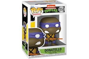 Funko Pop! TV: Teenage Mutant Ninja Turtles (TMNT) - Donatello - TMNT Retro/Classic - Figurine en Vinyle à Collectionner - Idée de Cadeau - Produits Officiels - Jouets pour Les Enfants et Adultes