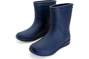 Foinledr Stivali Gomma Uomo, Impermeabile da Pioggia Comode Giardinaggio Scarpe