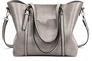 FiveloveTwo Mujer Moda Cuero de PU Bolsos de Mano Bolsos Bandolera Mochila Totes Para Shoppers y Bolsos de Hombro Women Shoulder Bag