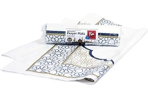 FUN BY AL BAYADER فن Indispensable Degradable Disposable Prayer Mat Roll 115 X 70 Cm - 20 Sheets