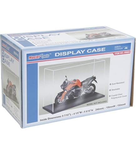 Trumpeter Master Tools 09813 Display Case Vetrinetta Plastica Per Modelli Auto Scala 1 24 - Foto 6